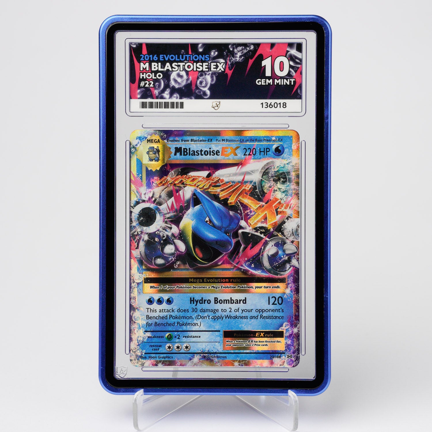 pokemon cards m blastoise ex Mega 22/108 ACE 10 Evolutions ACE 10 Graded Pokémon Card – GradedX Pack Art:Primarina POKEMON TCG [2WW] Dread Launcher (180) Pokemon - Singles