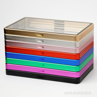 GX Aluminium Magnetic Protection Case - ACE Graded Cards - Silver