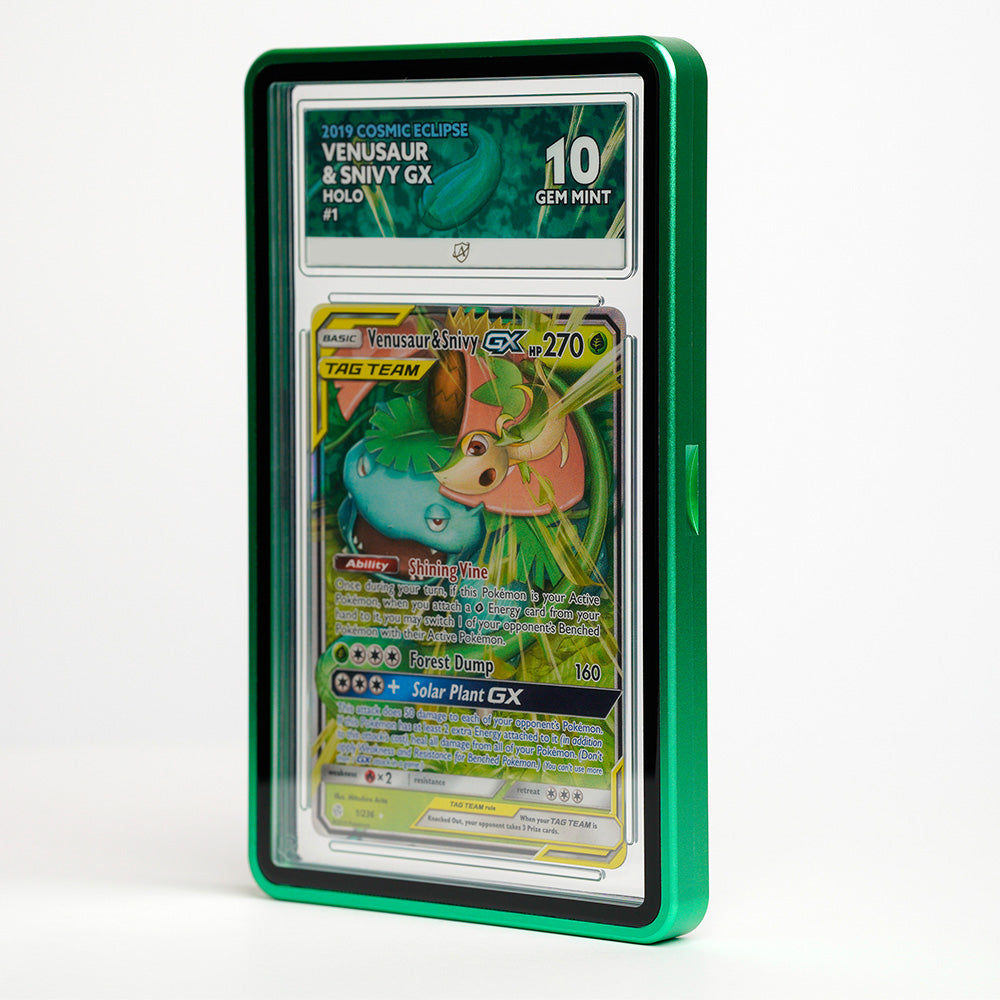 ACE Graded Cards Display Case UK | Aluminium Magnetic Case