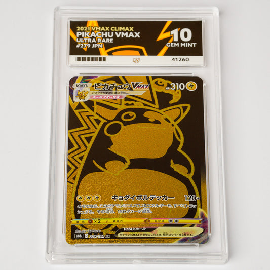 Pikachu Vmax 279/184 ACE 10 Gem Mint Pokémon Card