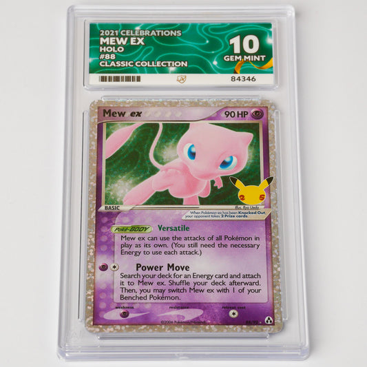 Mew EX 88/92 ACE 10 Gem Mint Pokémon Card