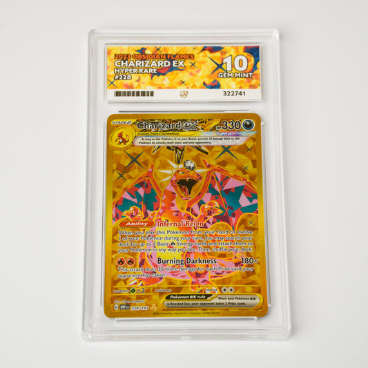 Charizard EX 228/197 - ACE 10 Gem Mint - Pokémon Card