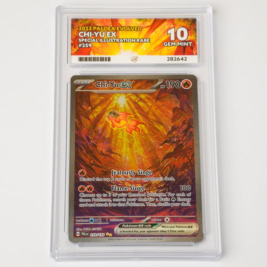 Chi-Yu EX 259/193 ACE 10 Gem Mint Pokémon Card