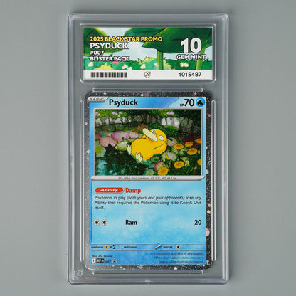 Psyduck 007 ACE 10 Black Star Promo Pokémon Card