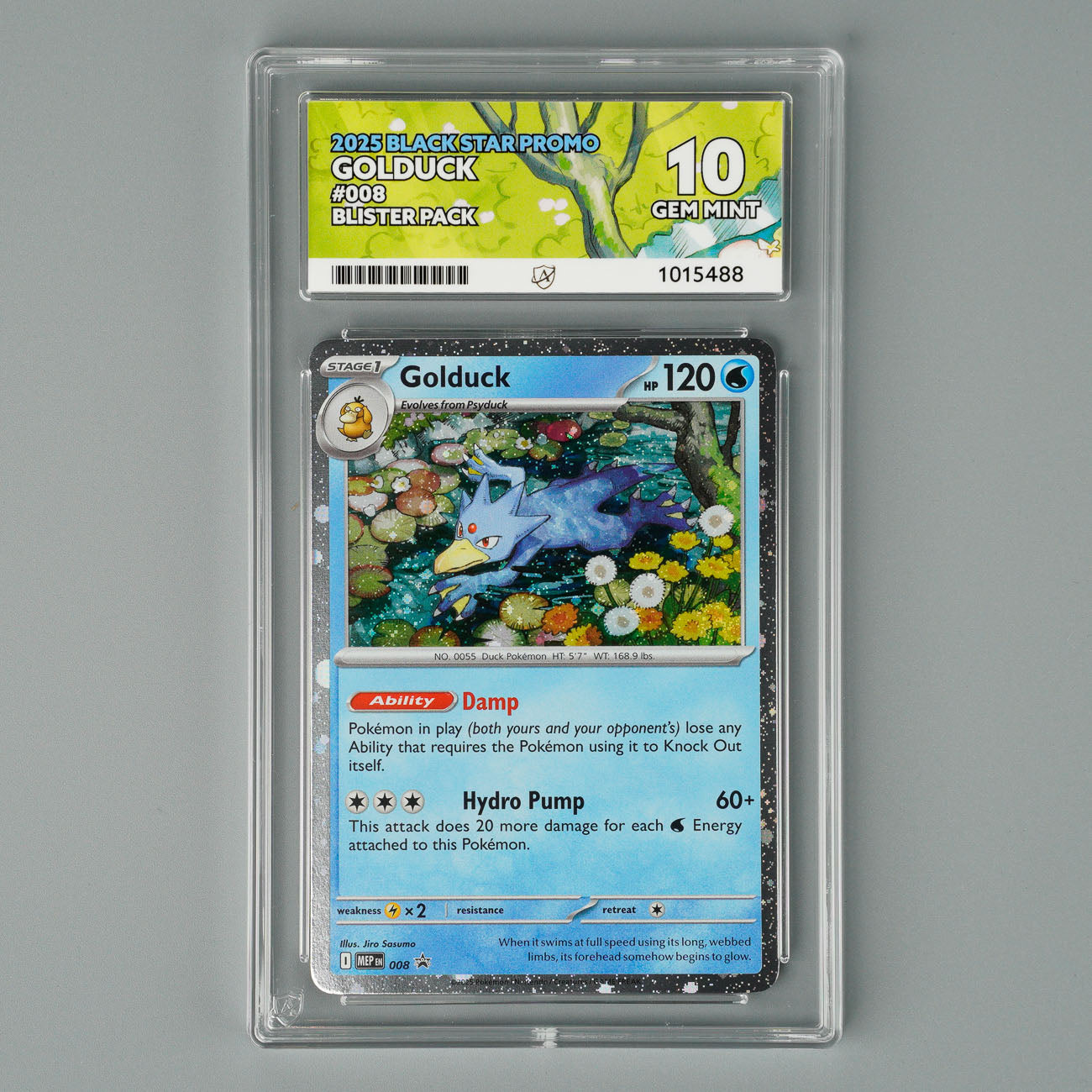 Golduck 008 ACE 10 Black Star Promo Pokémon Card