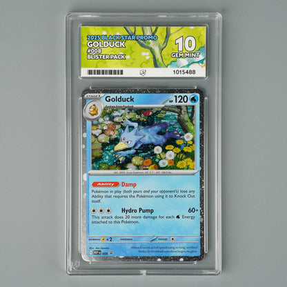 Golduck 008 ACE 10 Black Star Promo Pokémon Card