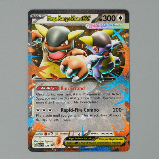 Mega Kangaskhan 025 Mega Evolution Pokémon Card