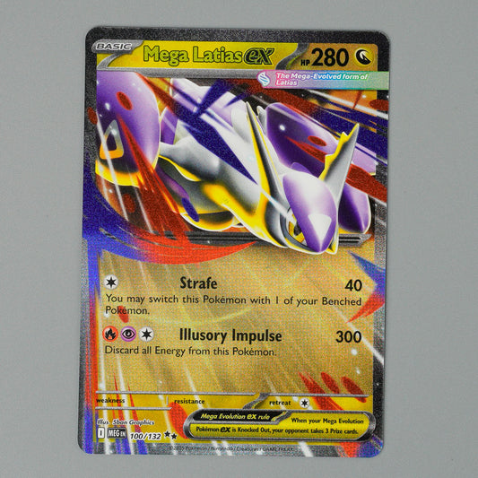 Mega Latias EX 100/132 Mega Evolution Pokémon Card