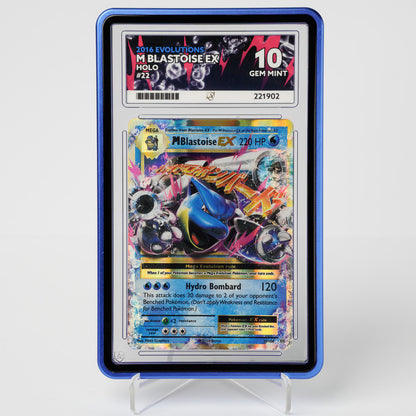Mega Blastoise EX 22/108 Evolutions ACE 10 Graded Pokémon Card