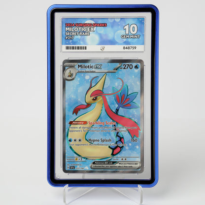 Milotic EX 217/191 Surging Sparks ACE 10 Graded Pokémon Card