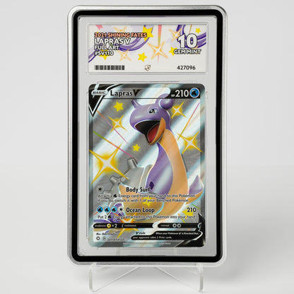 Lapras V SV110 Shinning Fates ACE 10 Graded Pokémon Card