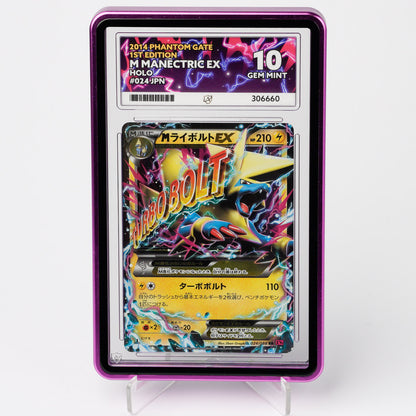 M Manectric EX 024/088 Phantom Gate ACE 10 Graded Pokémon Card