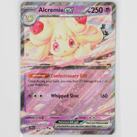 Alcremie ex 075/159 Journey Together Pokémon Card