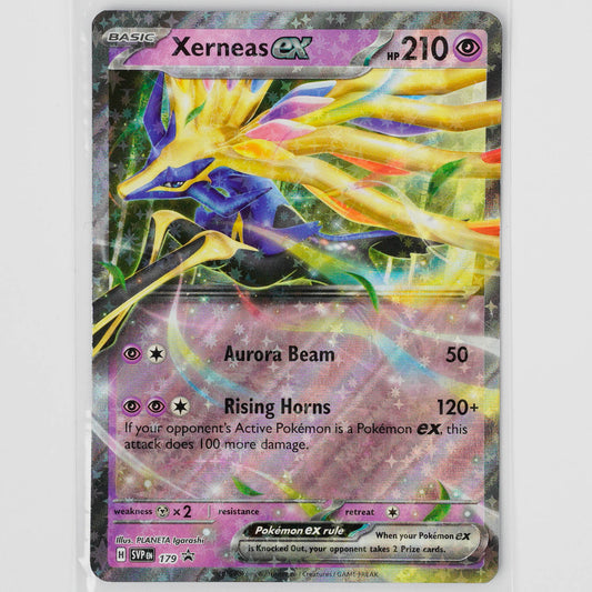 Xerneas ex 179 SVP Black Star Promo Pokémon Card