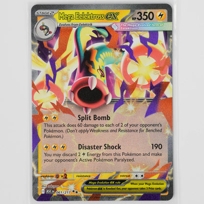 Mega Elektross ex 061/217 Ascended Heroes Pokémon Card
