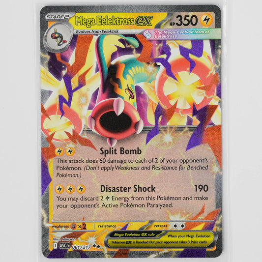 Mega Elektross ex 061/217 Ascended Heroes Pokémon Card