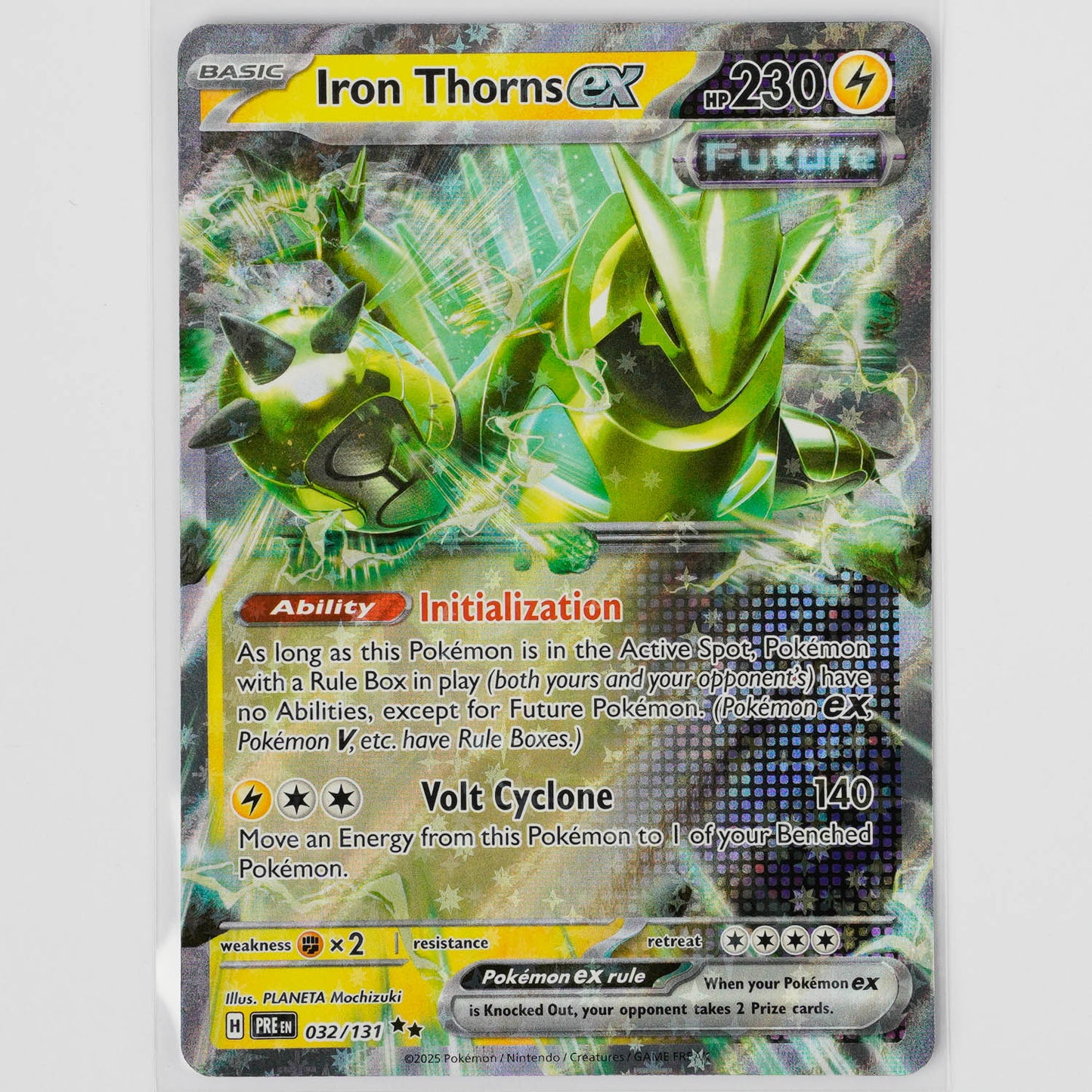 Iron Thorns ex 032/131 Prismatic Evolutions Pokémon Card