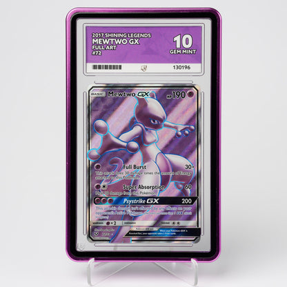 Mewtwo GX 72/73 Shining Legends ACE 10 Graded Pokémon Card