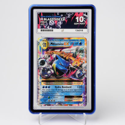 Mega Blastoise EX 22/108 ACE 10 Evolutions ACE 10 Graded Pokémon Card