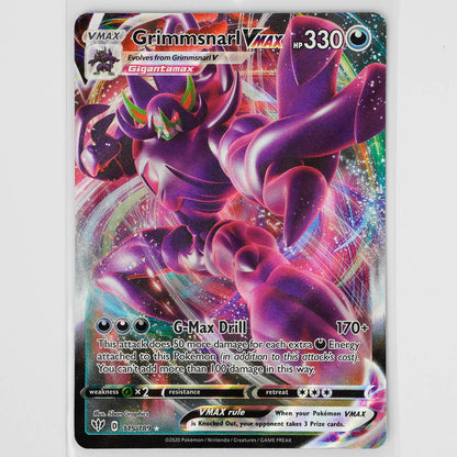 Grimmsnarl VMAX 115/189 Darkness Ablaze Pokémon Card