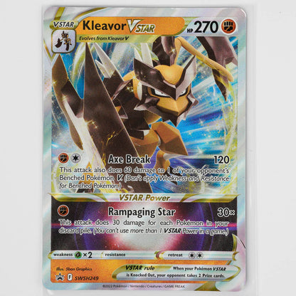 Kleavor Vstar Swsh249 Sword & Shield Promo Pokémon Card