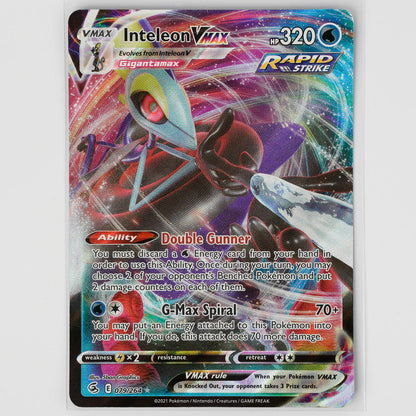 Inteleon VMAX 079/264 Sword & Shield Pokémon Card