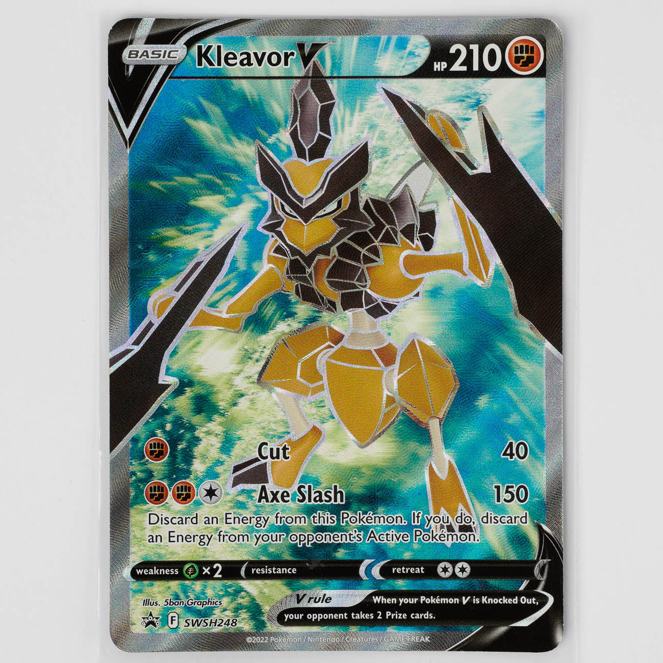 Kleavor V SWSH248 Sword & Shield Promo Pokémon Card