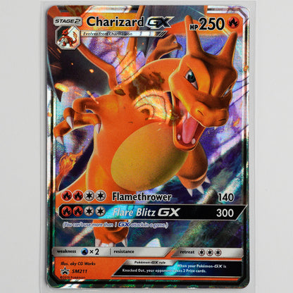Charizard GX SM211 Sun & Moon Promo Pokémon Card