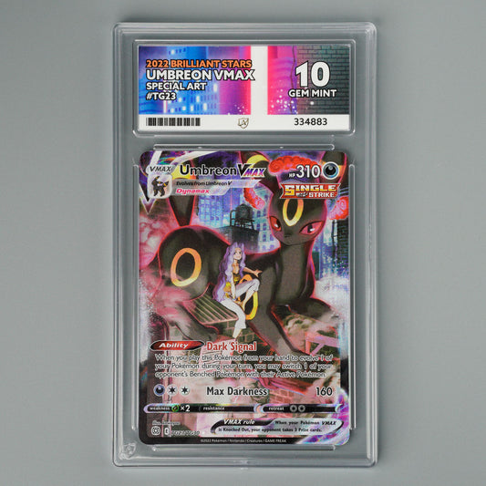 Umbreon VMax TG23/TG30 ACE 10 Brilliant Stars Pokémon Card